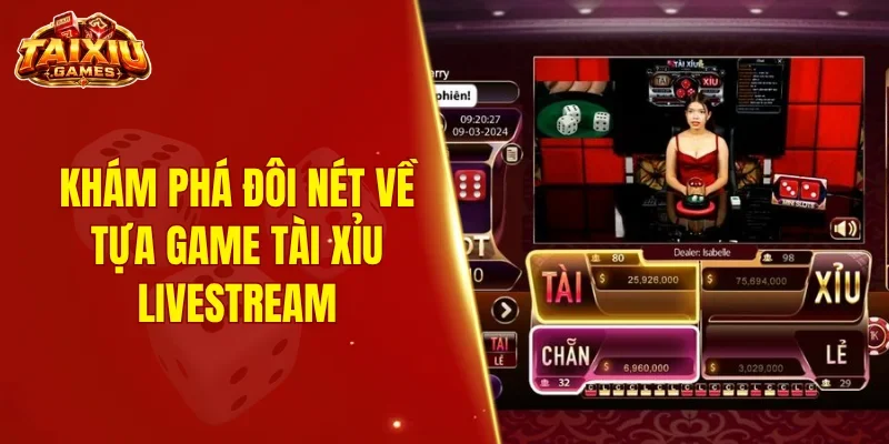 Khám phá đôi nét về tựa game tài xỉu livestream