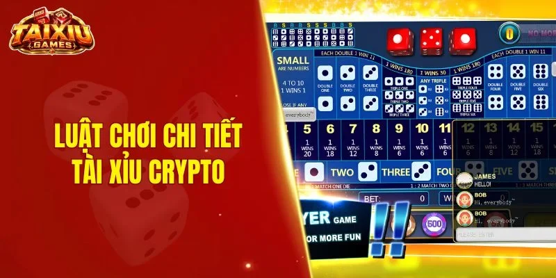 Luật chơi chi tiết tài xỉu Crypto