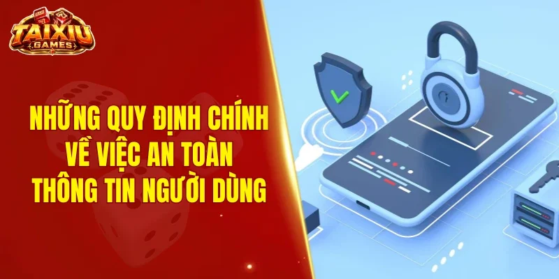 Những quy định chính về việc an toàn thông tin người dùng