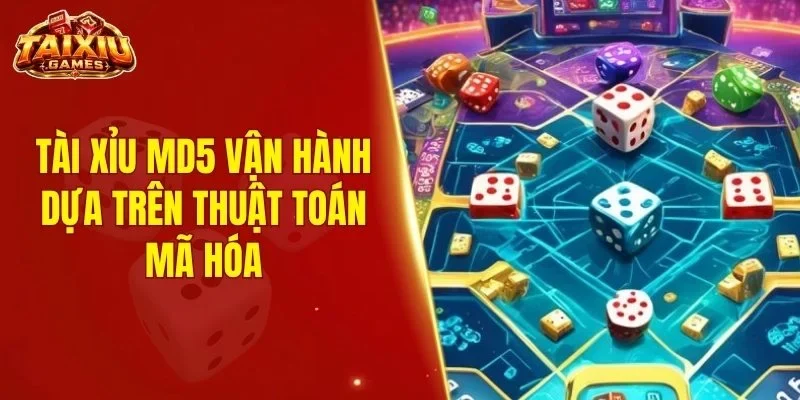 Tài xỉu MD5 vận hành dựa trên thuật toán mã hóa